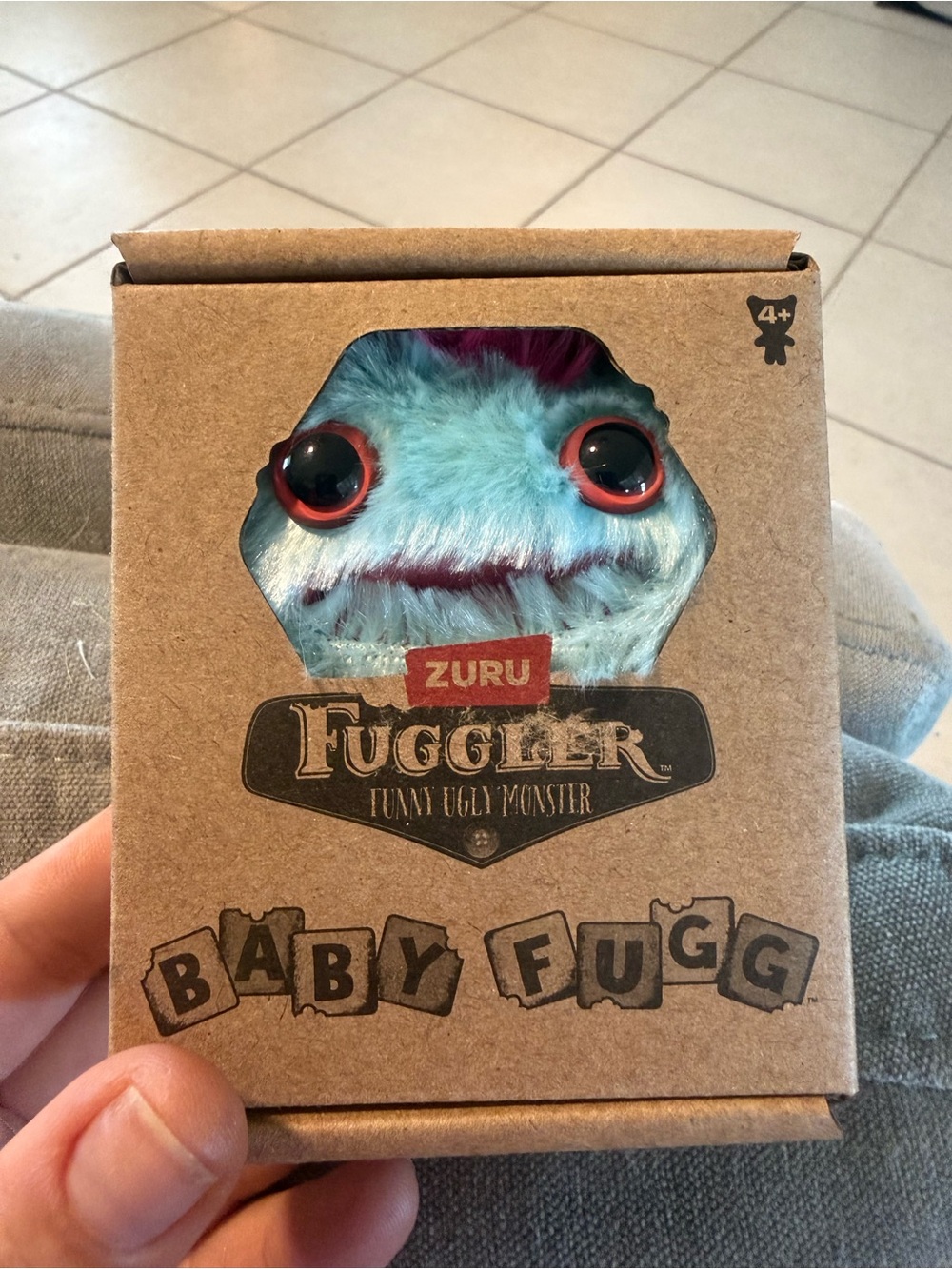 ZURU Fuggler Baby Fugg Plush - Light Blue